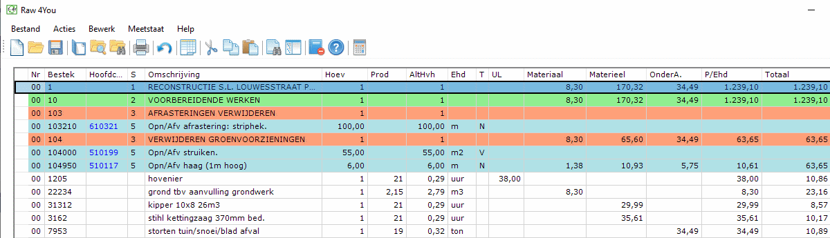 afbeelding van het programma