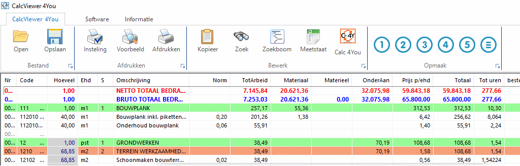 afbeelding van het programma